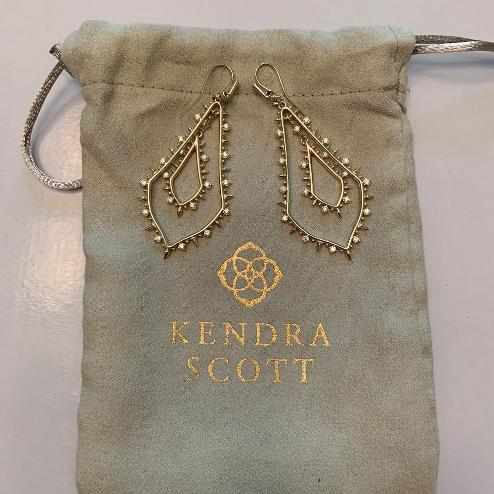 Kendra Scott Alice Drop Earrings in Gold